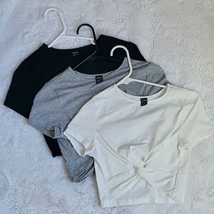 Shein Croptops Set (3)